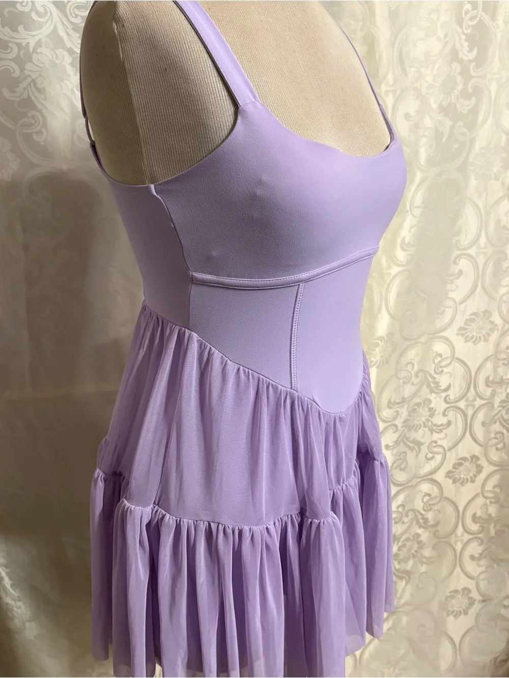 NWT- Derek Geart corset pirouette mini athletic  dress with skirts size m - Picture 16 of 16